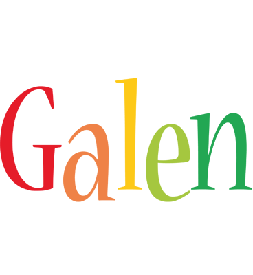 Galen birthday logo