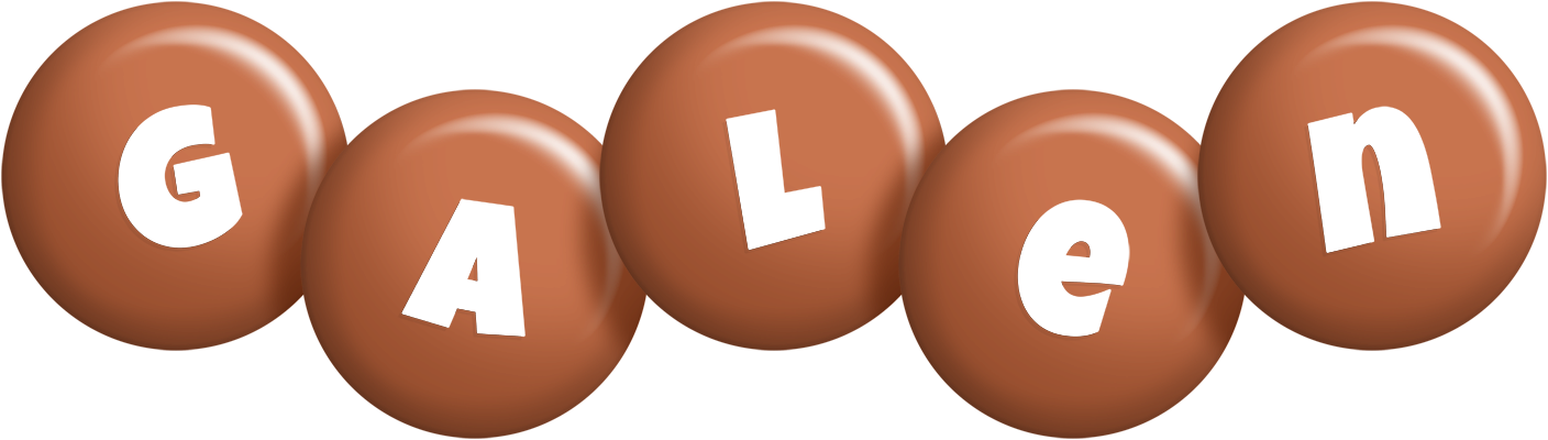 Galen candy-brown logo