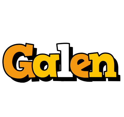 Galen cartoon logo