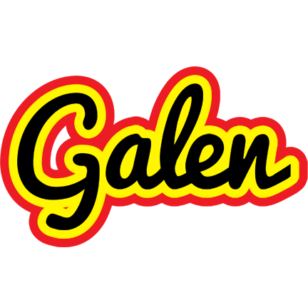 Galen flaming logo