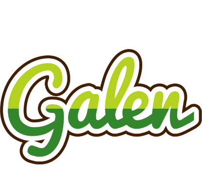 Galen golfing logo