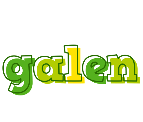 Galen juice logo