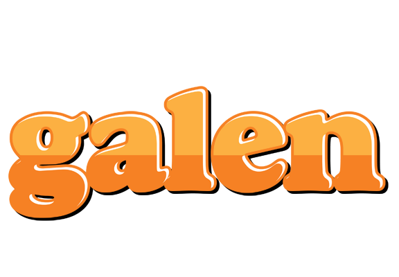Galen orange logo