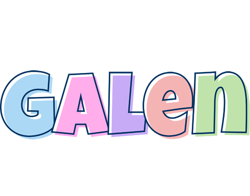 Galen pastel logo
