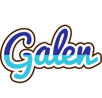 Galen raining logo