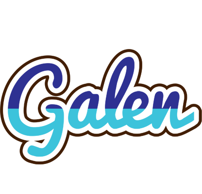 Galen raining logo