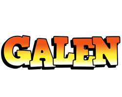 Galen sunset logo