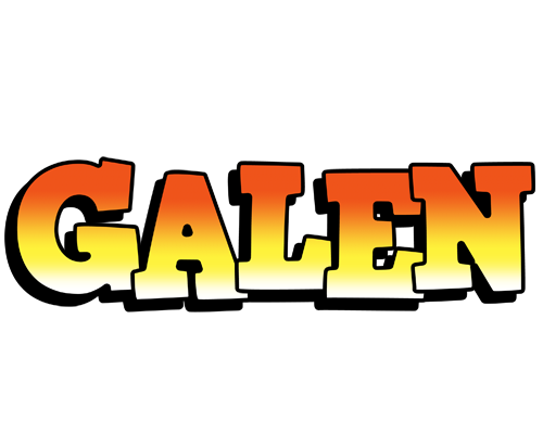 Galen sunset logo