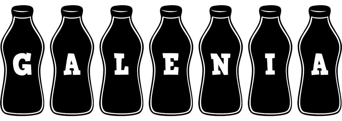 Galenia bottle logo