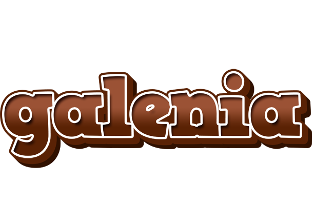 Galenia brownie logo