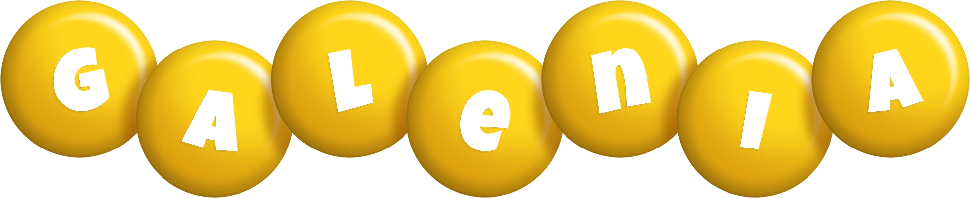 Galenia candy-yellow logo
