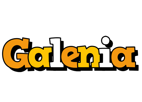 Galenia cartoon logo