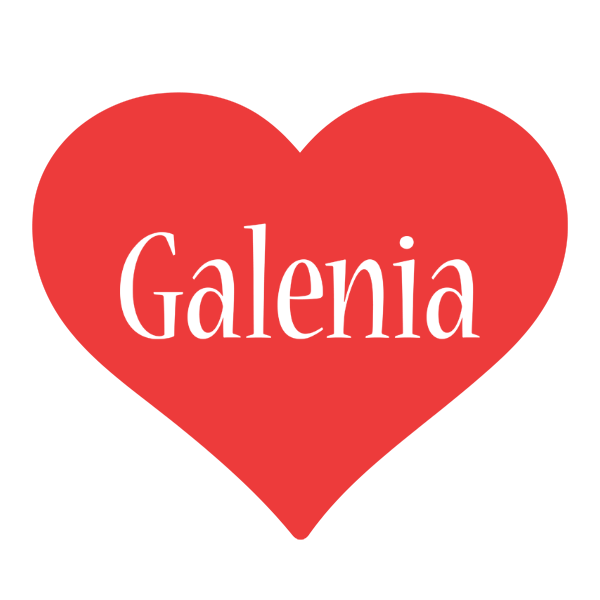 Galenia love logo