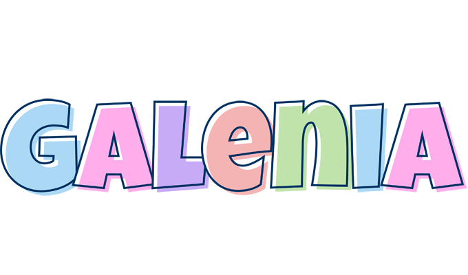 Galenia pastel logo