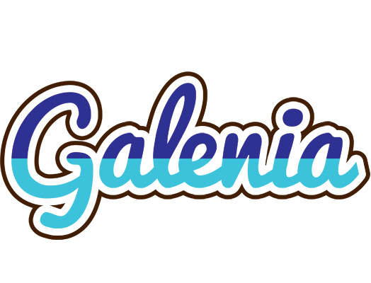 Galenia raining logo