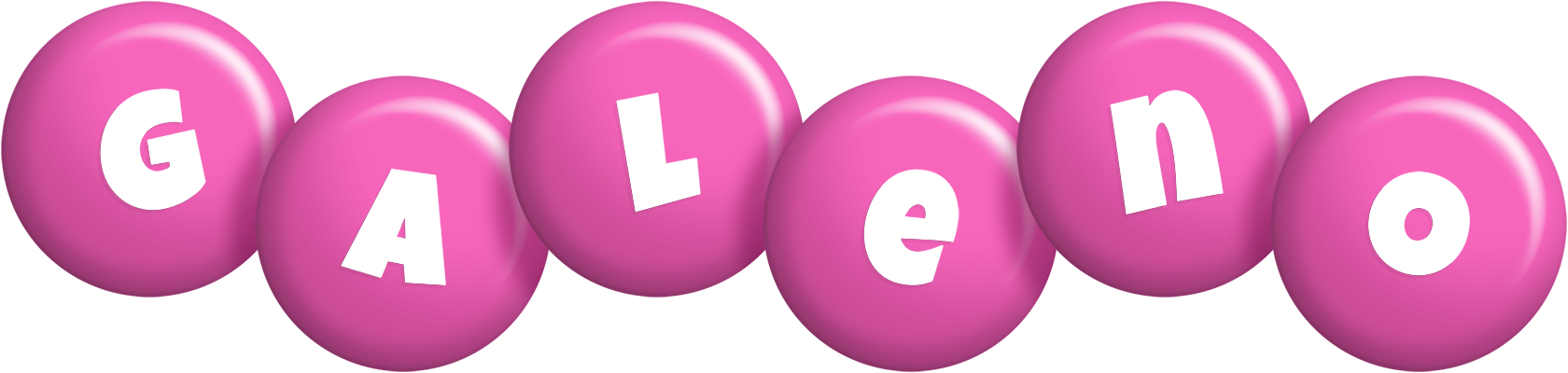Galeno candy-pink logo