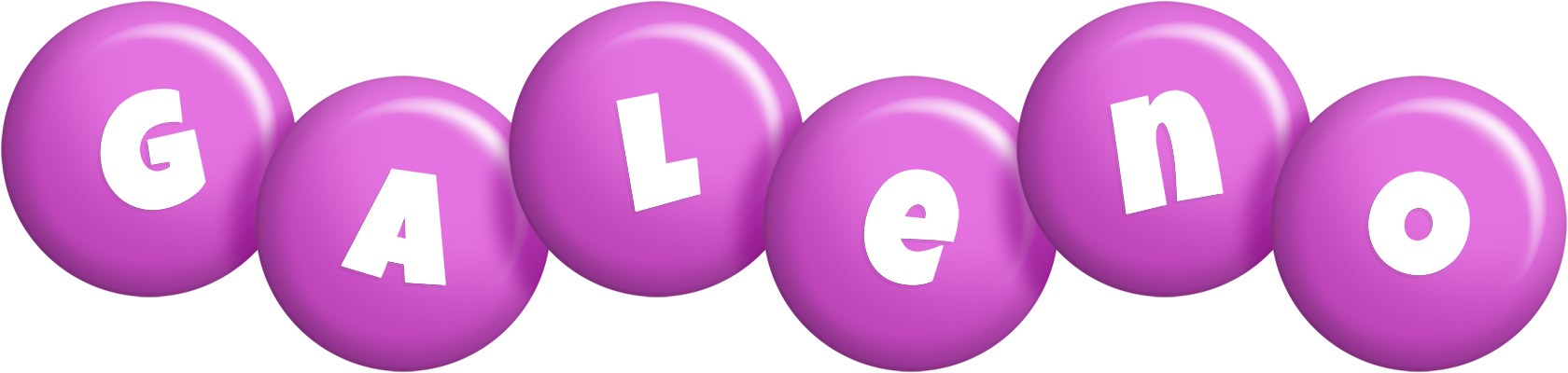 Galeno candy-purple logo