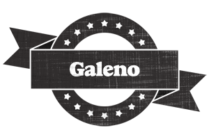 Galeno grunge logo