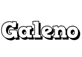 Galeno snowing logo