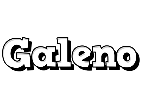 Galeno snowing logo
