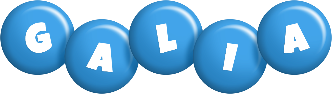 Galia candy-blue logo