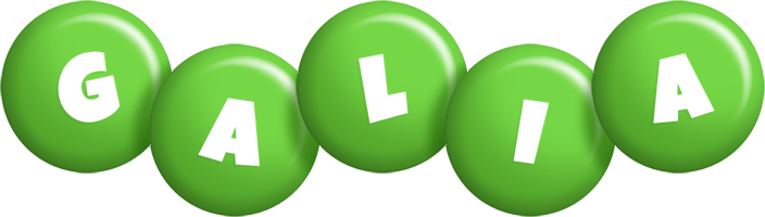 Galia candy-green logo