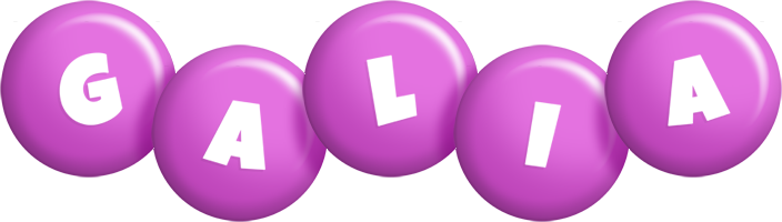 Galia candy-purple logo
