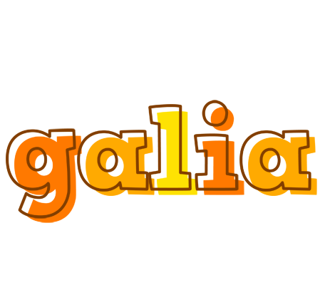Galia desert logo