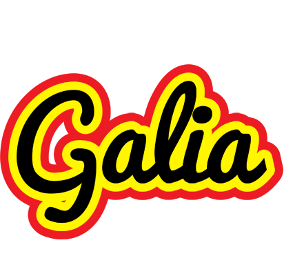 Galia flaming logo