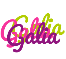 Galia flowers logo