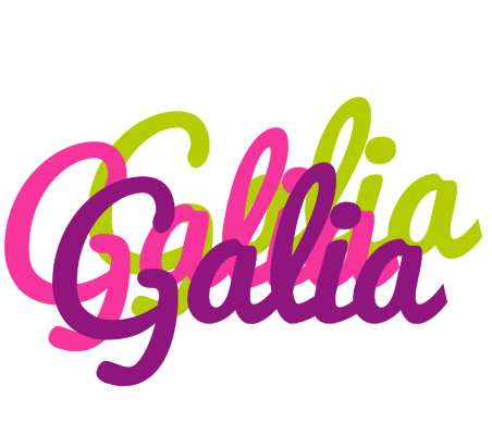 Galia flowers logo