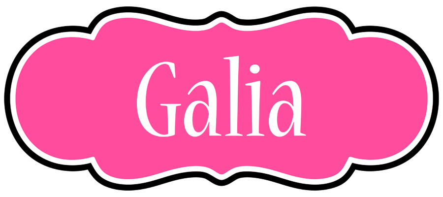Galia invitation logo