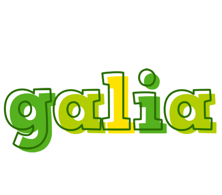 Galia juice logo