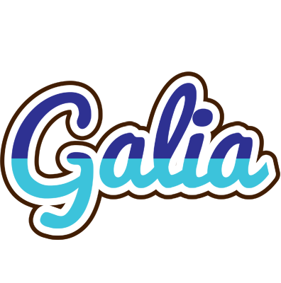 Galia raining logo