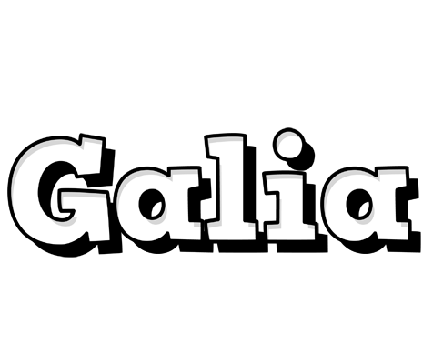 Galia snowing logo