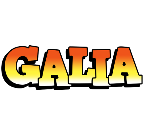 Galia sunset logo
