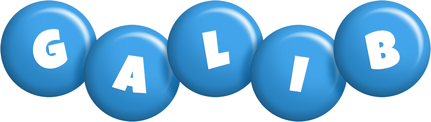 Galib candy-blue logo