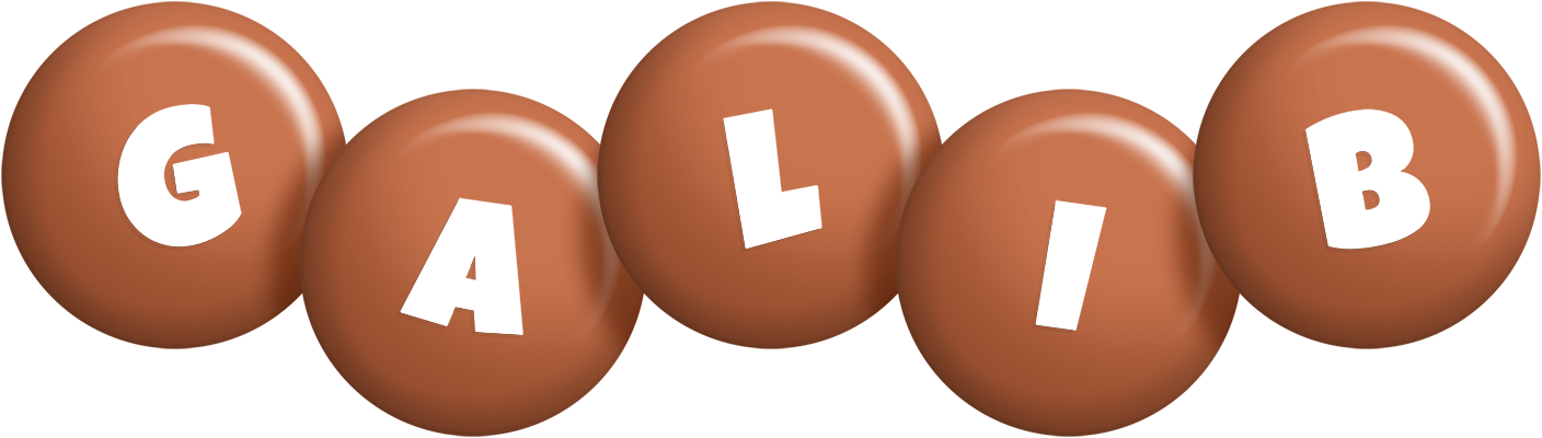 Galib candy-brown logo