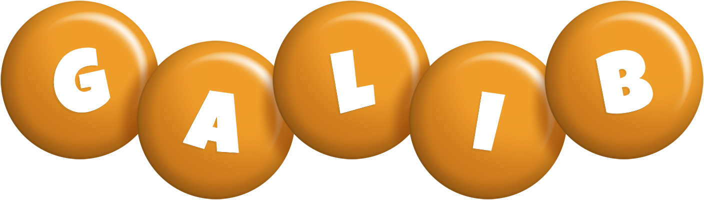 Galib candy-orange logo
