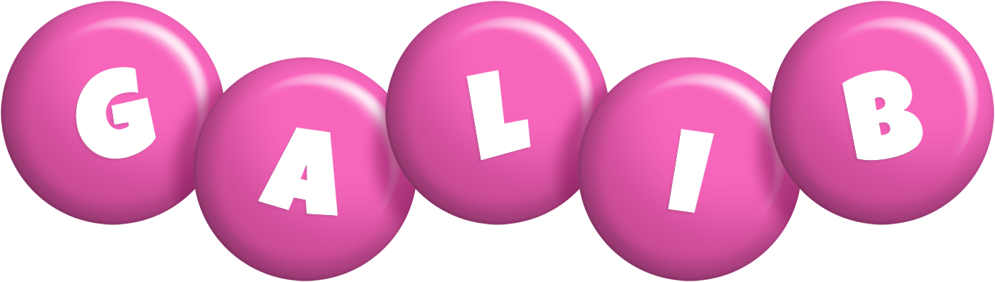 Galib candy-pink logo