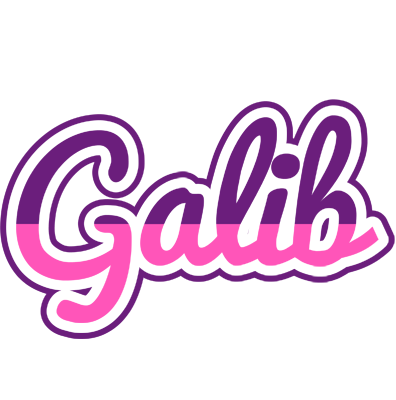 Galib cheerful logo