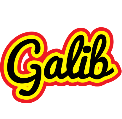 Galib flaming logo