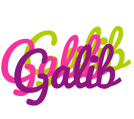 Galib flowers logo