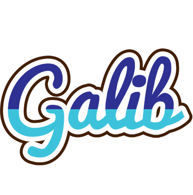Galib raining logo