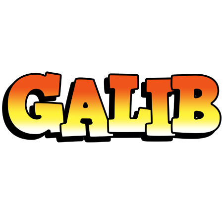 Galib sunset logo