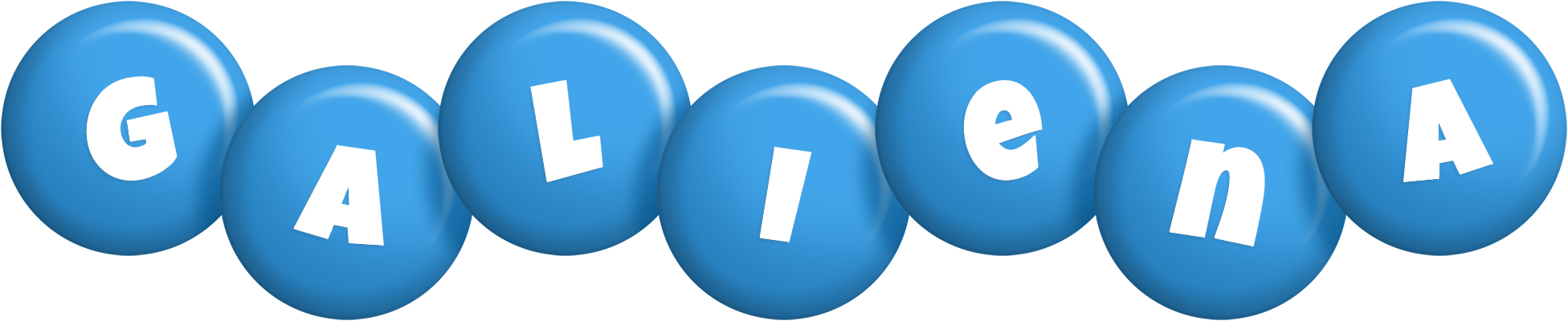 Galiena candy-blue logo