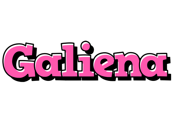 Galiena girlish logo