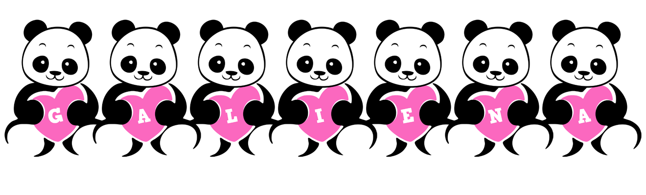 Galiena love-panda logo