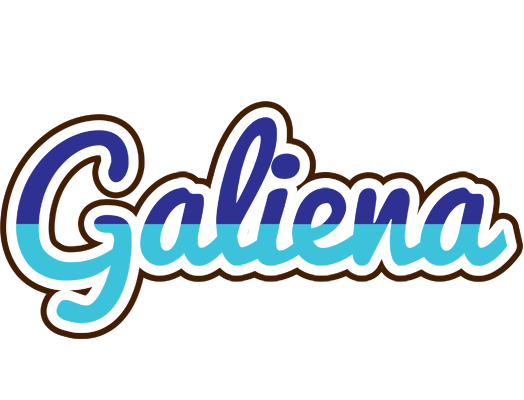 Galiena raining logo