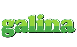 Galina apple logo